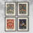 William Morris XIV Framed Print - Set of 4-851626484-851626485