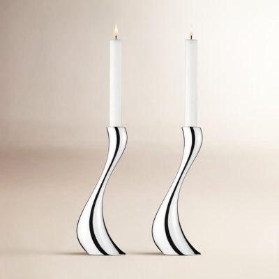Cobra Stainless Steel Candlestick