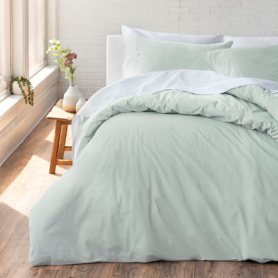 Modern & Contemporary Cotton Percale Duvet Cover