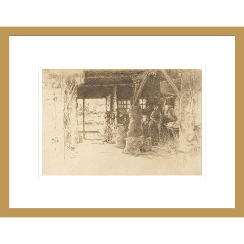 «The Mill» par James McNeill Whistler, impression giclée sur cadre, H 13,09 po x l 16,75 po