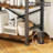 Organization and Storage, 5 Tier Bookshelf, Tall Bookcase with Shelves, Wood and Metal Book Shelf Storage Organizer, Industrial Display Standing Shelf Unit for Bedroom, Living Room, Rustic Brown-1357724704