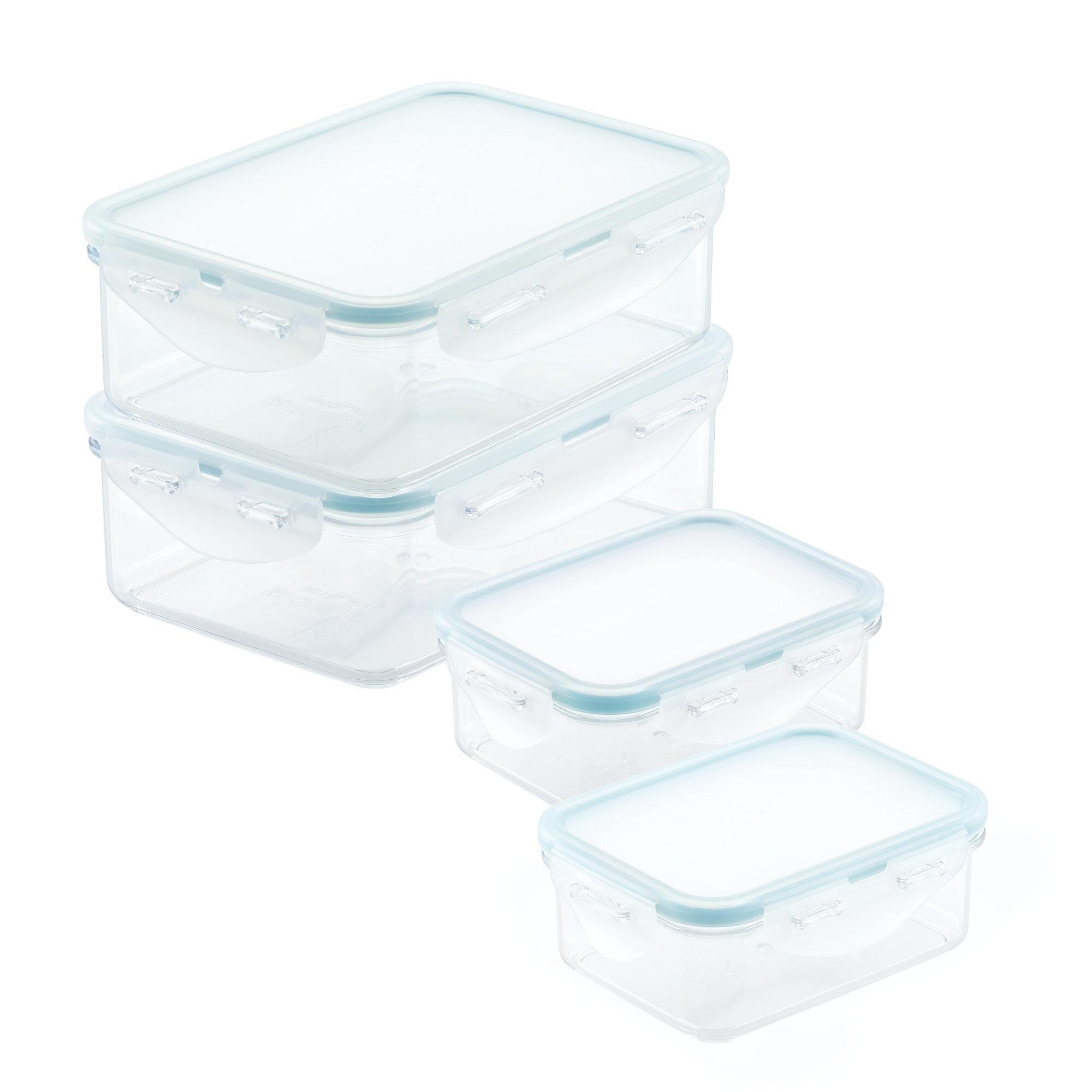 LocknLock Purely Better Food Storage with Dividers 12oz 4 PC Set