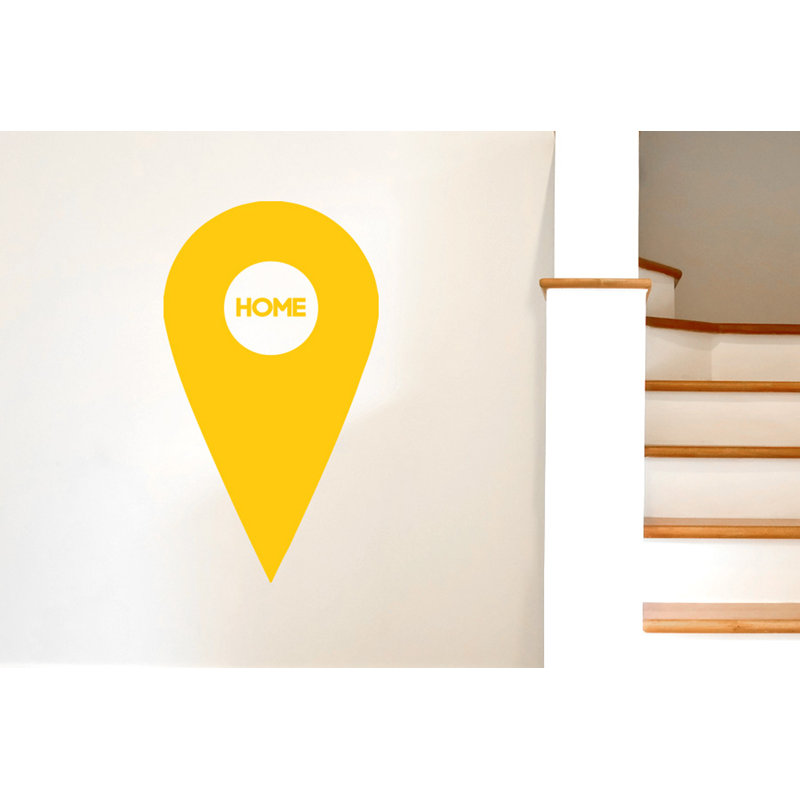 Wall Decal, Medium, Dark Yellow