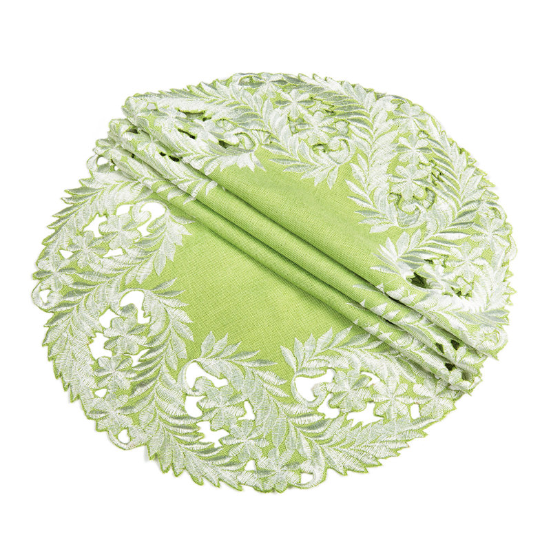 Napperon Weigand, L 16" x l 16", Vert