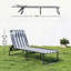 Chaise longue d'extérieur, chaise longue de plage