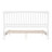 Ambie Low Profile Solid Wood Slatted Spindle Sleigh Bed-51407721-51407720