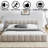 Queen Size Upholstered Bed Frame-2100306464