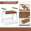 Banc de douche en PEHD Karrina l 23 po