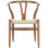 Chaise de salle à manger en bois massif à dossier Queen Anne Cantero