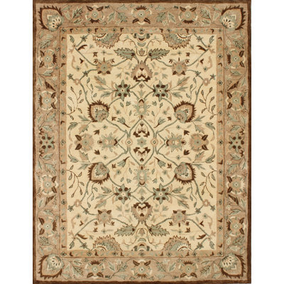 Desmonde Hand Tufted Wool Oriental Rug