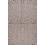 Jakat Hand Woven Cotton and Wool Abstract Area Rug