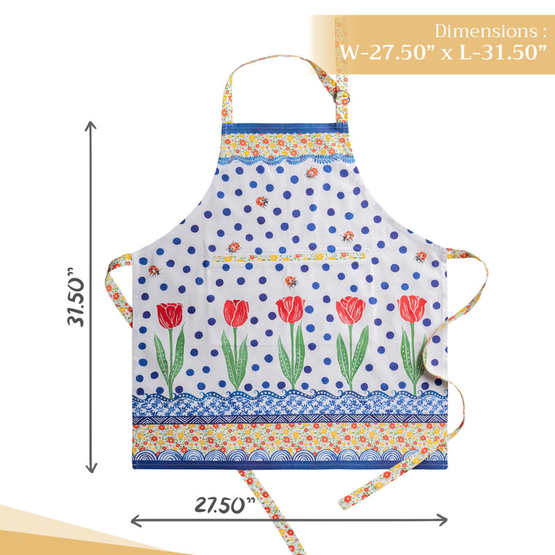 Tablier 100% coton Maison d 'Hermine