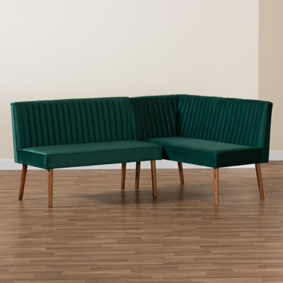 Meerub Velvet Upholstered Bench