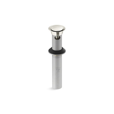 Clicker Drain With Overflow