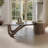 Shaped Leaf Design End Table Coffee Table