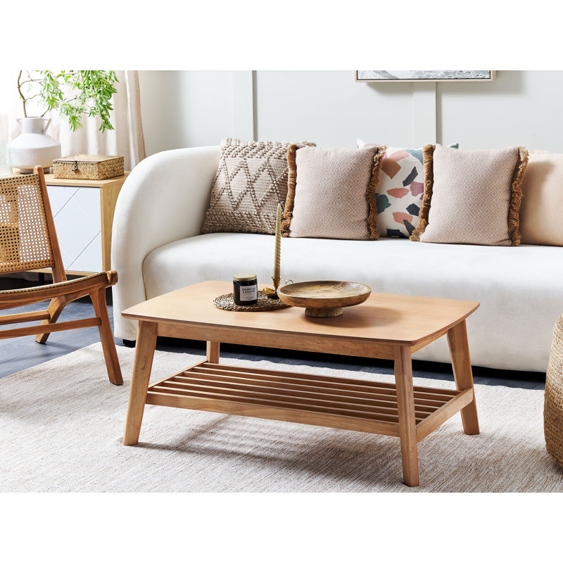 Kallie Four Leg Coffee Table with Storage