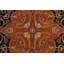 Tapis persan à motif végétal Sarouk noué à la main 10 x 14