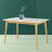 Bedwell Solid Wood Base Dining Table