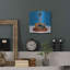 «Garage Band II Paint» par Mike Schick, art mural en métal de luxe, 12 po x 12 po