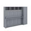 Grand lit escamotable avec placard et tiroirs-1471441657