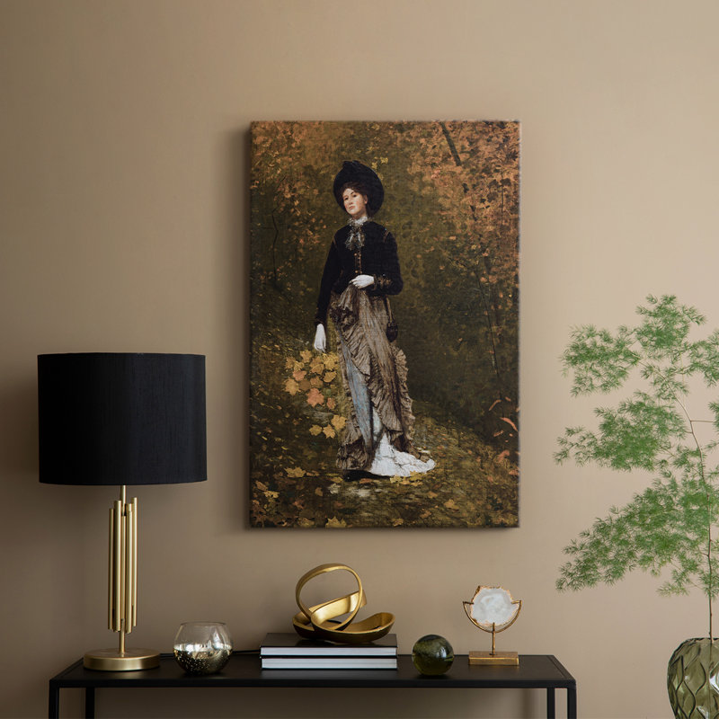 Impression de portrait rétro CXII - galerie enveloppée de cavas, H 18 po x l 12 po