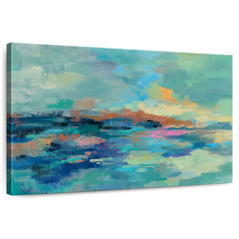 Avery Summer Seaside Abstract, H 8 po x l 12 po