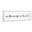 Eat Drink And Sleep - Single Picture Frame Panoramic Print-1871201835