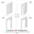 Compack 180 Degrees - Bi-Fold Door Hardware Kit, Folding Door Hardware Set, Commercial Grade Hinge System-110043716