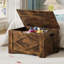 Storage Chest,23.62" Wooden Storage Bench with Safety Hinge, Easy Assembly, Large Toy Chest for Entryway, Living Room-1058549799