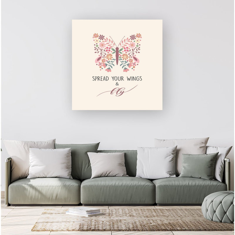 Spread Your Wings - Wrapped Canvas Print