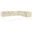 Canapé modulaire en L Carmean Performance-70705040-70705053