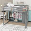 Lit mezzanine en bois avec armoire ouverte et tablettes-1670905200-1670905202