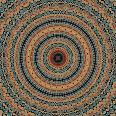 Boho mandala marocain