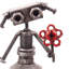Figurine en métal recyclé Novica