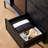 Retro-Style Black Sideboard
