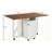 Foldable dining table-235450397