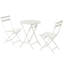Ensemble bistro 3 pièces de table ronde pliable et chaises-776617893