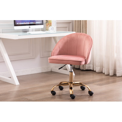 Hykkon Marcellus Velvet Office Chair