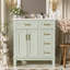 Meuble-lavabo 30 po avec lavabo en céramique-298764498
