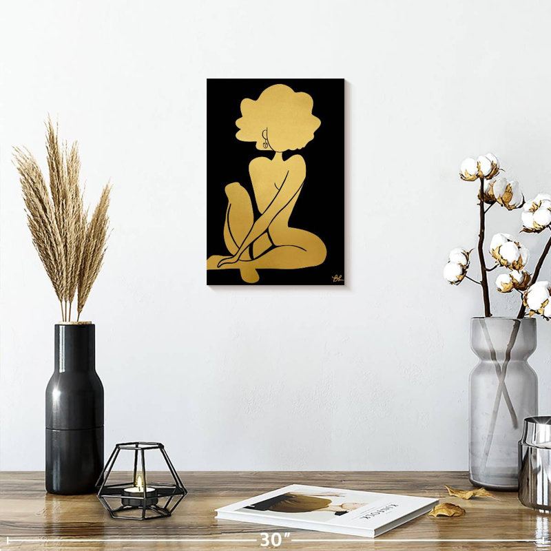 Leisha Sitting Pretty, 12" H x 8" W