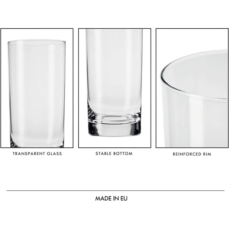 Ensemble de 6 verres à gin 11,8 oz Krosno