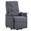 Fauteuil inclinable électrique de 28 po de large avec masseur Blome-718469681