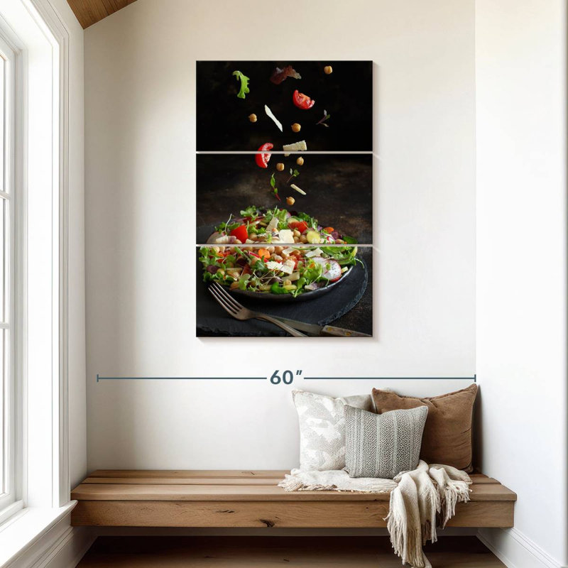 Yarlin Chickpea Salad, 45" H x 28" W