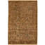 Oriental Area Rug in Camel/Green/Rust
