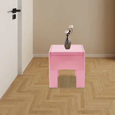 Multi Functional End Table Small Side Table For Bedroom Dorm And Small Spaces Decor End Table