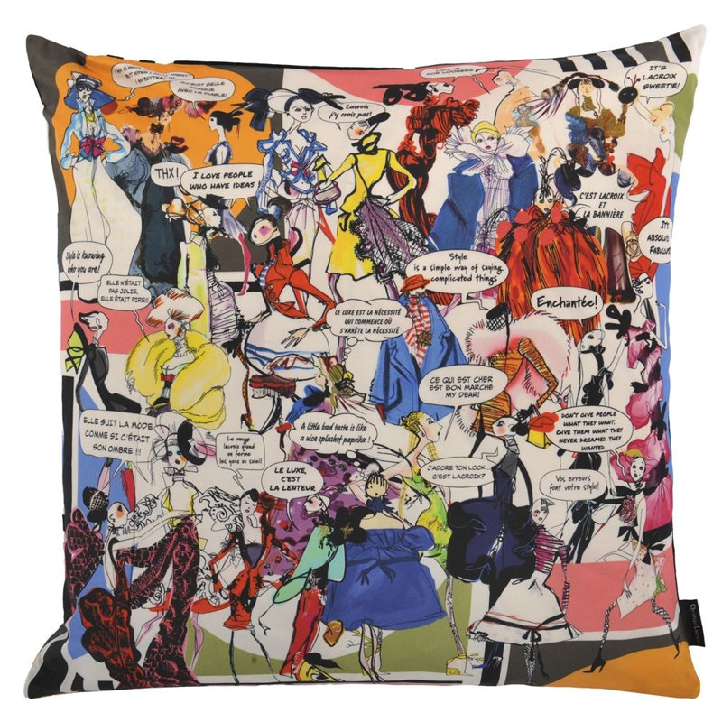 Lacroix Gossip Multicolore Decorative Pillow