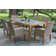 Teak & Orobico Sintered Stone Dining Table