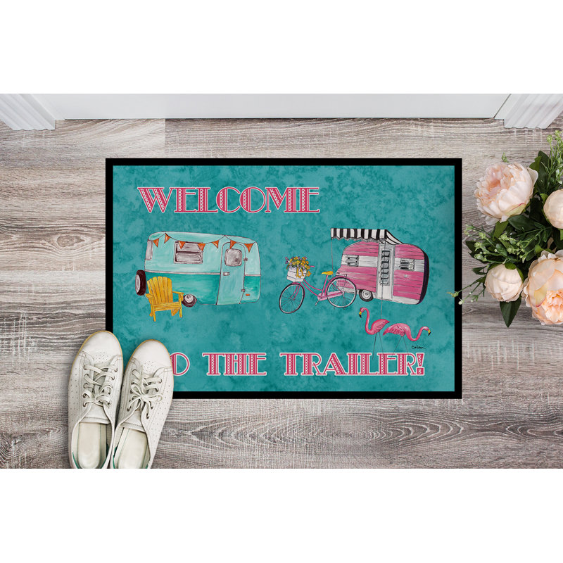 Teviston Indoor / Outdoor Rug, Rectangle 1'6" x 2' 3"