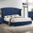 Orton Upholstered Eastern King Wingback Bed Pacific Blue-86447253-86313848