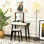 Ensemble coiffeuse avec tabouret et miroir Philon